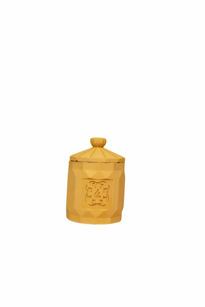 Bougies - BOUGIE PARFUMÉE AU JASMIN ET À L'ABRICOT - FLAMME D'ÉLIXIR