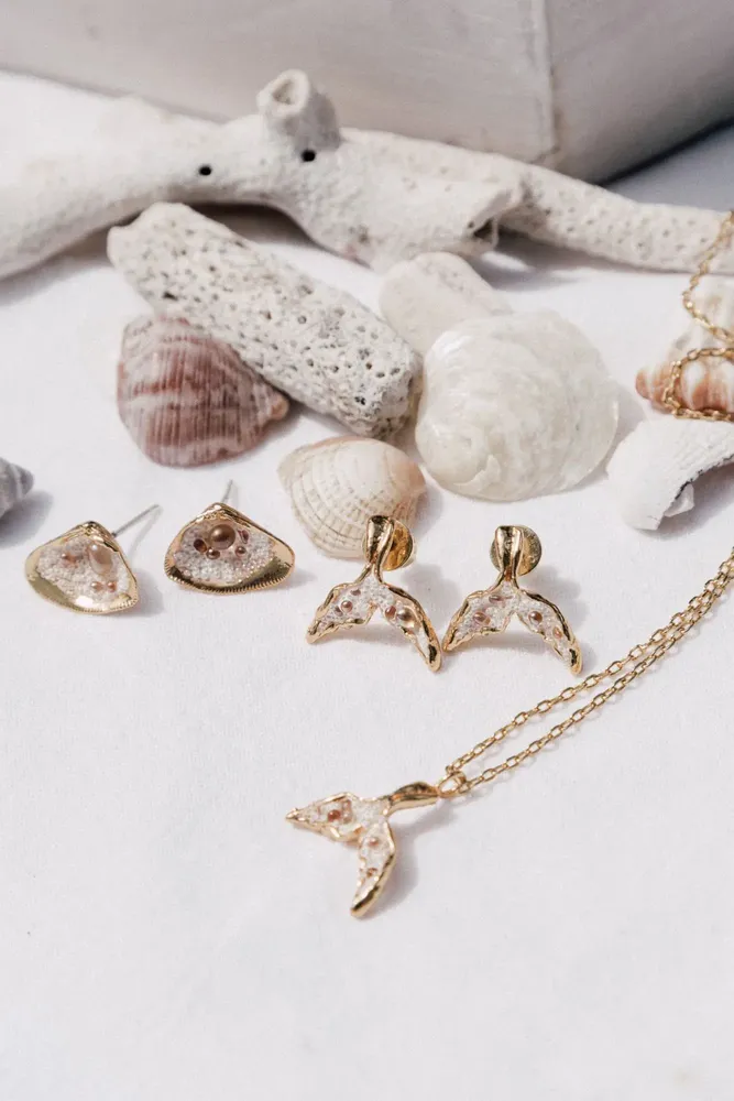 Bijoux - Boucles d'oreilles Chipi Chipi Coquillage - CÂPÂ JEWERLY