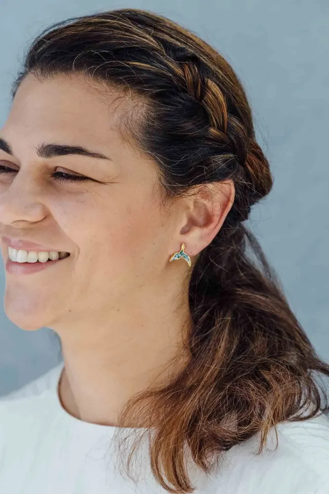 Bijoux - Boucles d'oreilles Queue de Baleine - CÂPÂ JEWERLY