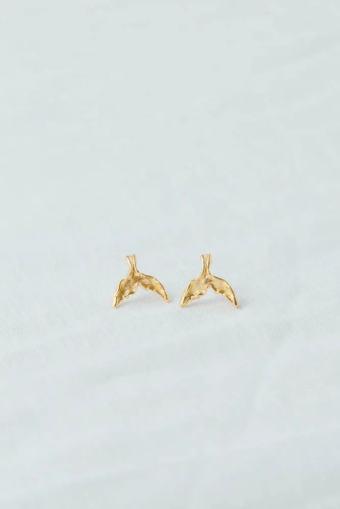 Bijoux - Boucles d'oreilles Queue de Baleine - CÂPÂ JEWERLY