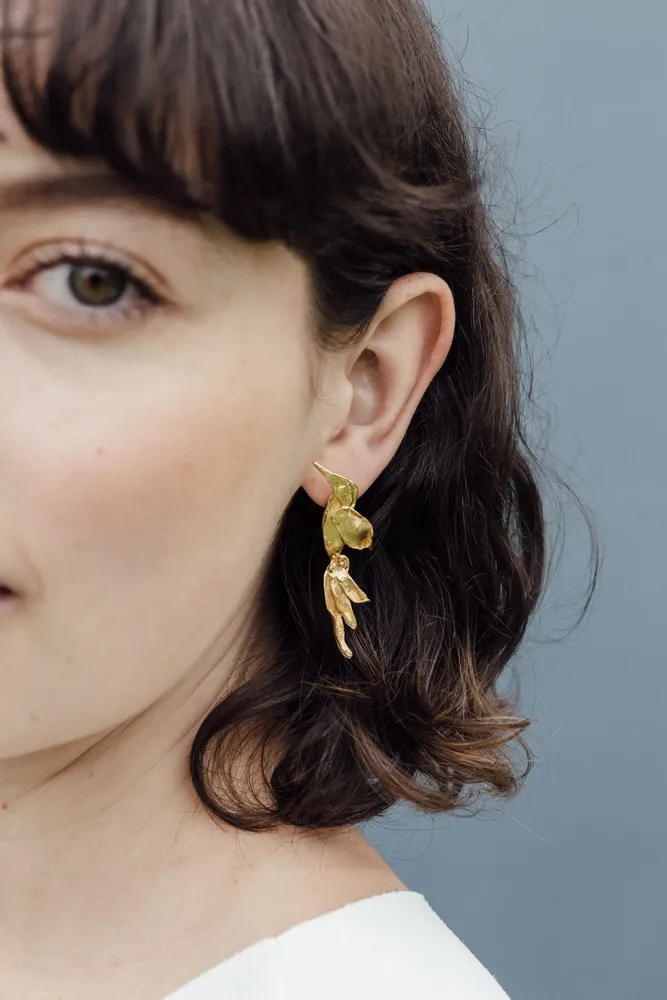 Bijoux - Boucles d'oreilles Pendantes Colibris - CÂPÂ JEWERLY