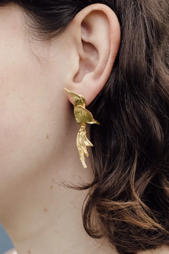 Bijoux - Boucles d'oreilles Pendantes Colibris - CÂPÂ JEWERLY