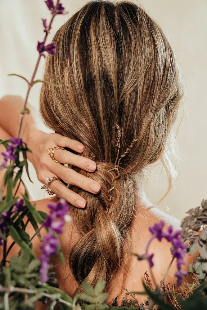 Accessoires cheveux - Barrette à Cheveux Lavande - CÂPÂ JEWERLY