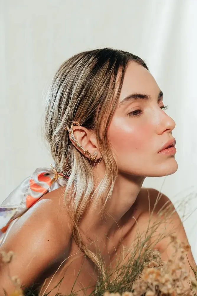 Bijoux - Boucle d'oreille Branche de Bruyère - CÂPÂ JEWERLY