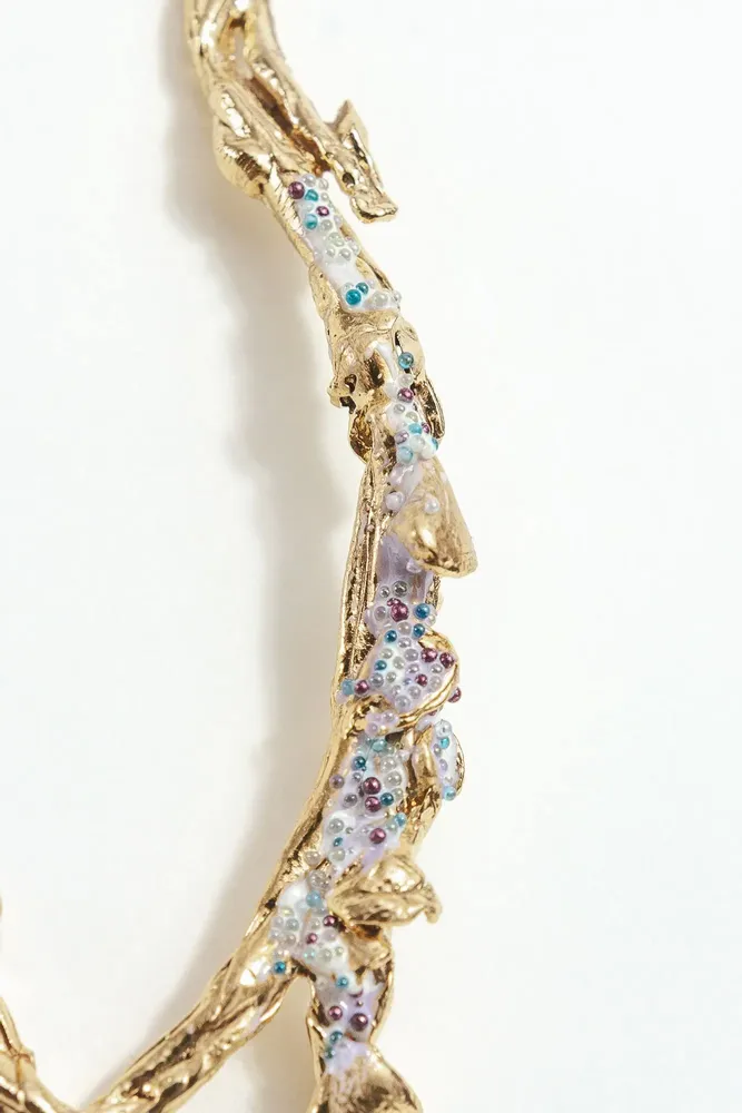 Bijoux - Boucle d'oreille Branche de Bruyère - CÂPÂ JEWERLY