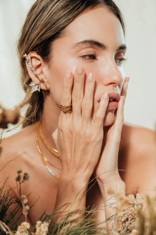 Bijoux - Boucle d'oreille Branche de Bruyère - CÂPÂ JEWERLY