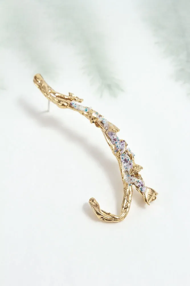 Bijoux - Boucle d'oreille Branche de Bruyère - CÂPÂ JEWERLY