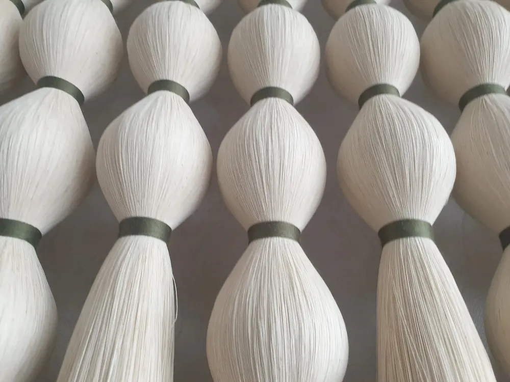 Autres décorations murales - Soft Rhythm : décoration murale en macramé superposé faite à la main - SARMAL DESIGN