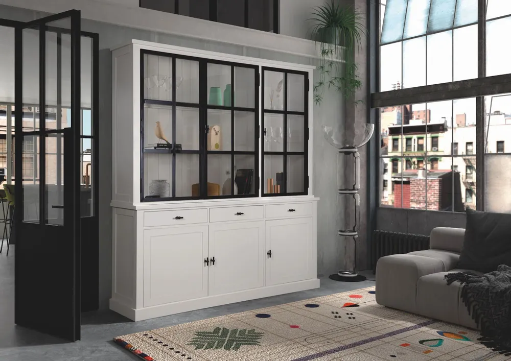 Storage boxes - Kubic Metal 2x3 door 3 drawer cabinet - XO INTERIORS