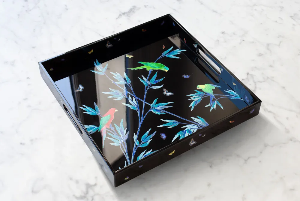 Plateaux - plateaux en laque - PARADISIO IMAGINARIUM