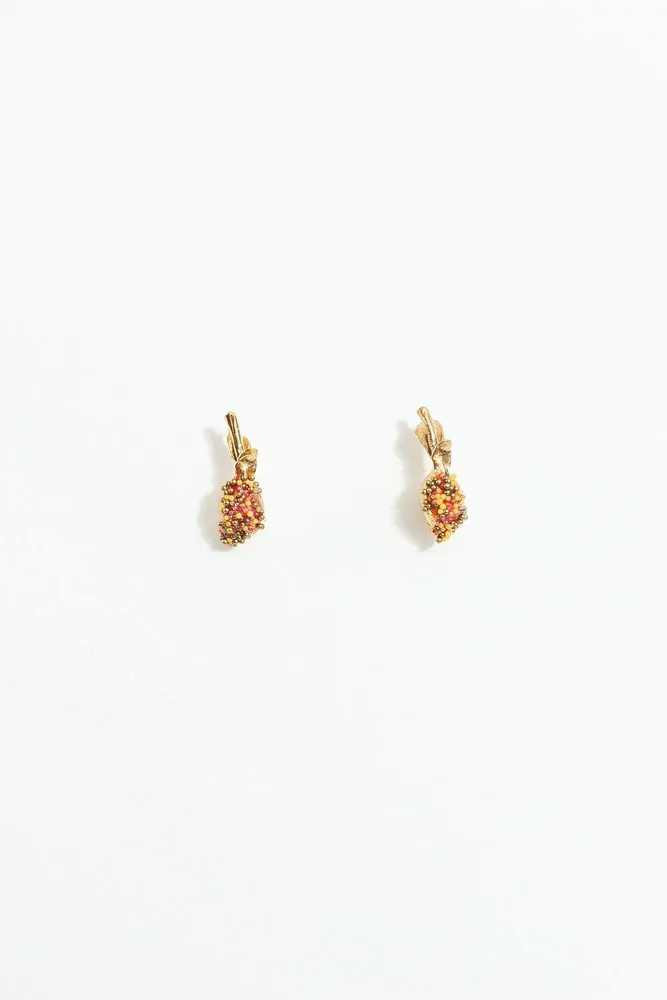 Bijoux - Boucles d'oreilles Clous Citron - CÂPÂ JEWERLY