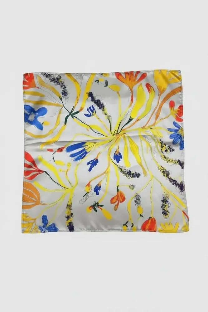 Hair accessories - Wild Provence Floral Pashmina - CÂPÂ JEWERLY