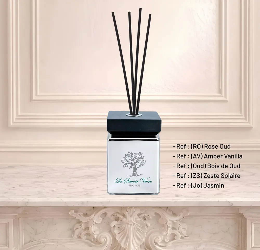 Cadeaux - Elite XL diffuseur . Silver  500 ML - LE SAVOIR VIVRE FRANCE