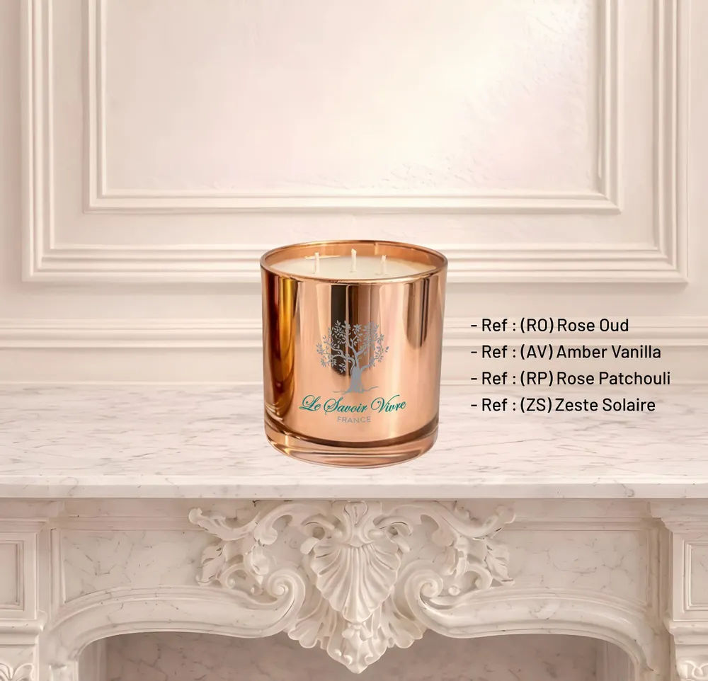 Objets de décoration - Signature Elite XL Rose Gold - LE SAVOIR VIVRE FRANCE