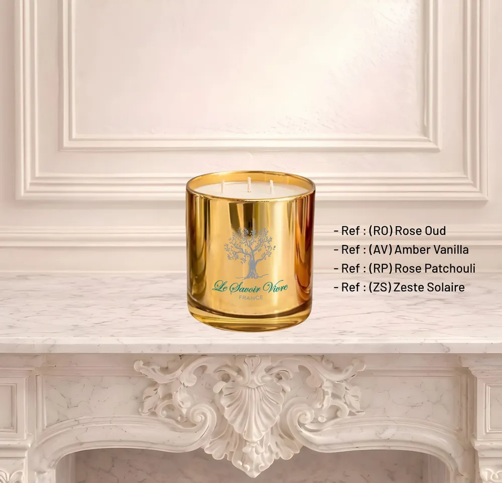 Objets de décoration - Signature Elite XL.Gold - LE SAVOIR VIVRE FRANCE