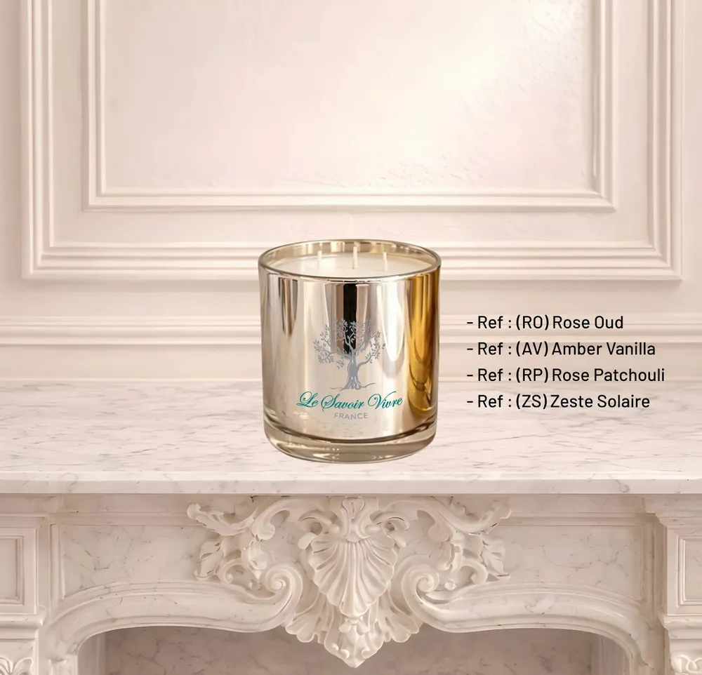 Objets de décoration - Signature Elite XL. Silver - LE SAVOIR VIVRE FRANCE