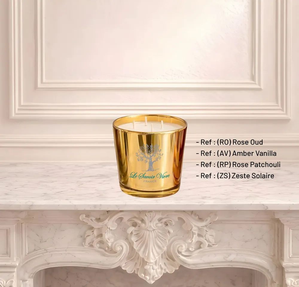 Cadeaux - Signature Elite Large - Gold - - LE SAVOIR VIVRE FRANCE