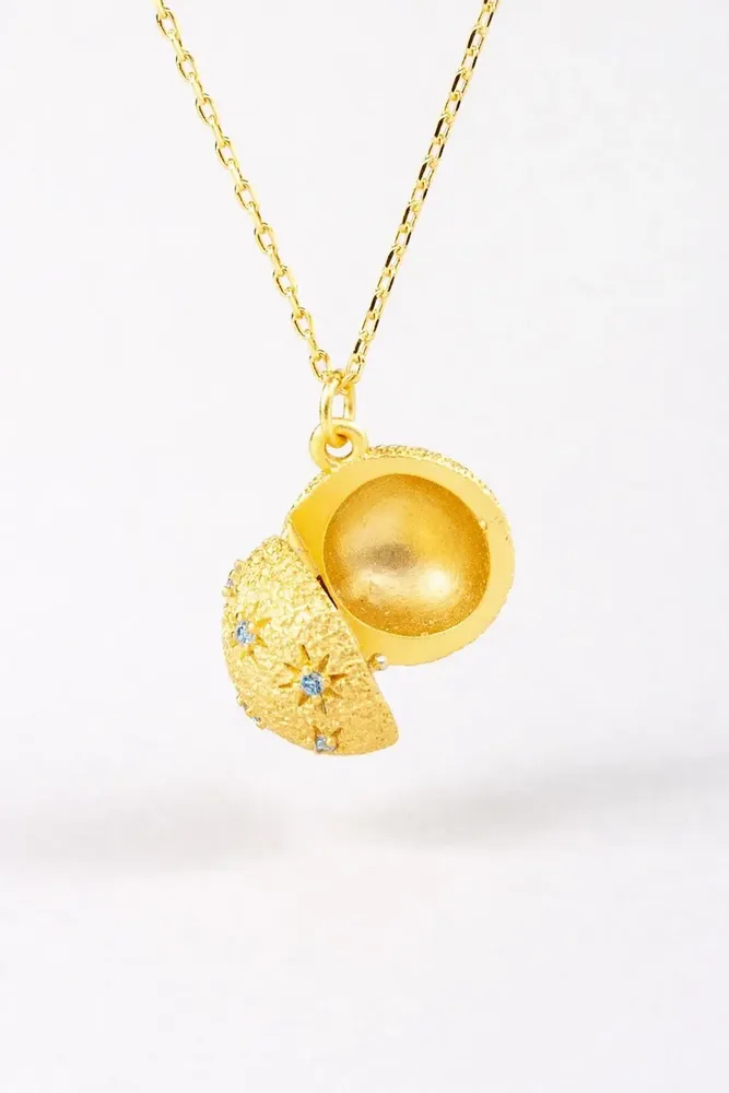 Jewelry - CÂPÂ Secret Box Pendant Necklace - CÂPÂ JEWERLY