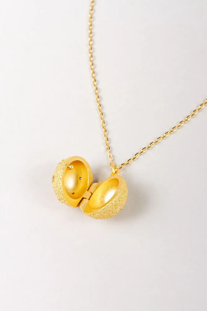 Jewelry - CÂPÂ Secret Box Pendant Necklace - CÂPÂ JEWERLY