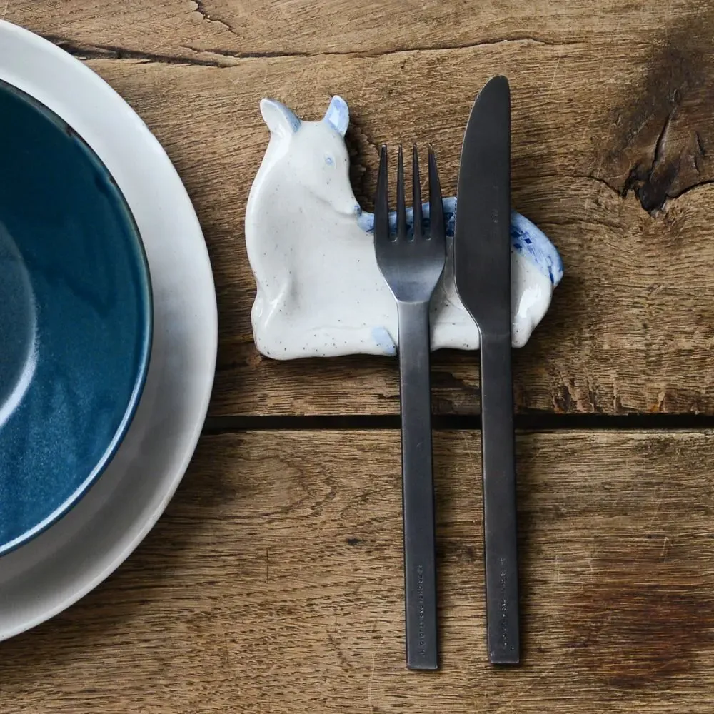 Everyday plates - Koti - small animal plate - MARUMITSU POTERIE
