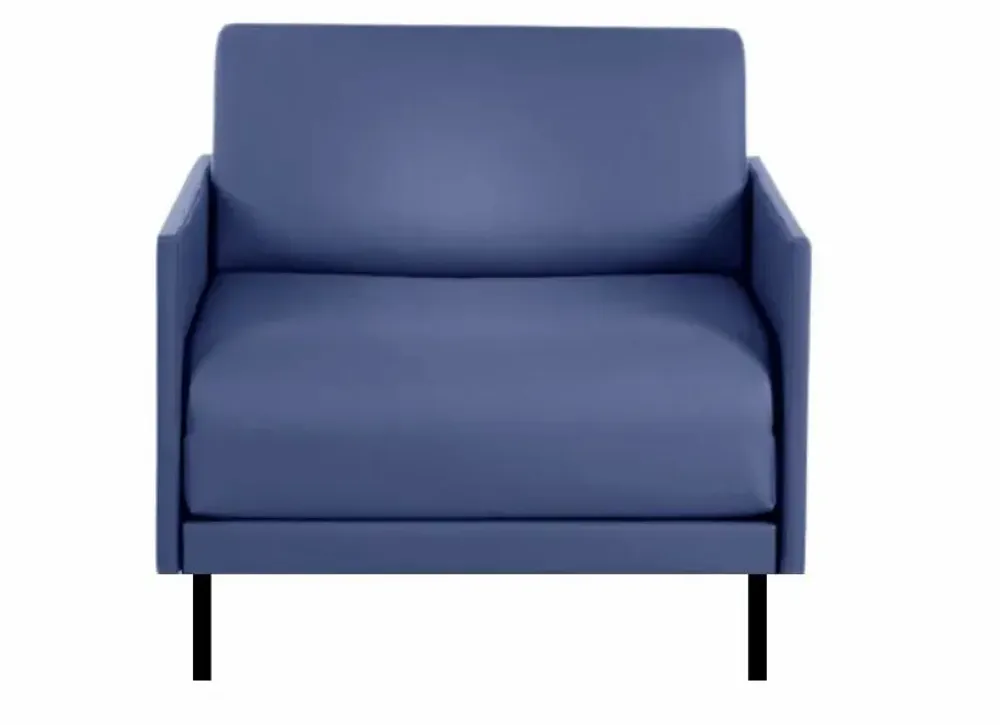 Armchairs - French 1-seater armchair bed BOSS 80 MEDIUM with removable armrests: Colour - Brunei velvet / 38 - ALMOND GREEN - LIKOOLIS