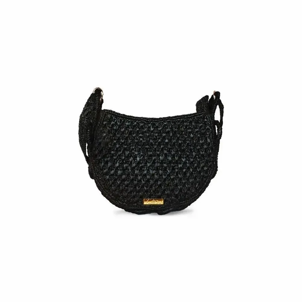 Sacs et cabas - Sac raphia hobo avec anses macramées GEORGIA - KLEO