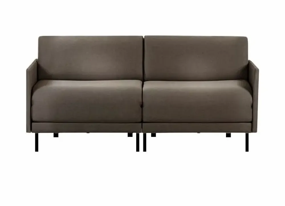 Fauteuils - Canapé lit Français 2 places BOSS DUO 140 MEDIUM accoudoirs amovibles : Coloris - Tissu / ROUGE - FIlo - Red - LIKOOLIS