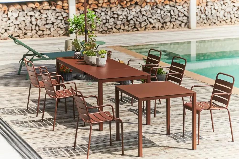 Lawn tables - ARIA - EXTENDABLE TABLE - FIAM SRL