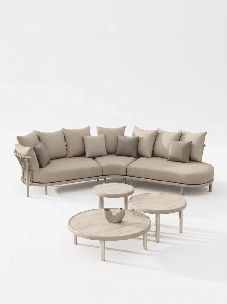 Lawn sofas   - Salon NARA - EMPREINTE DU TEMPS