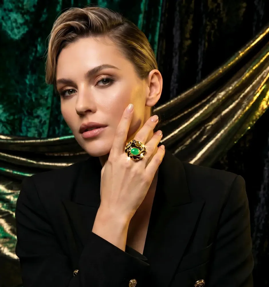 Jewelry - Medusa Ring - V UNIQUENESS FINE GREEK JEWELRY