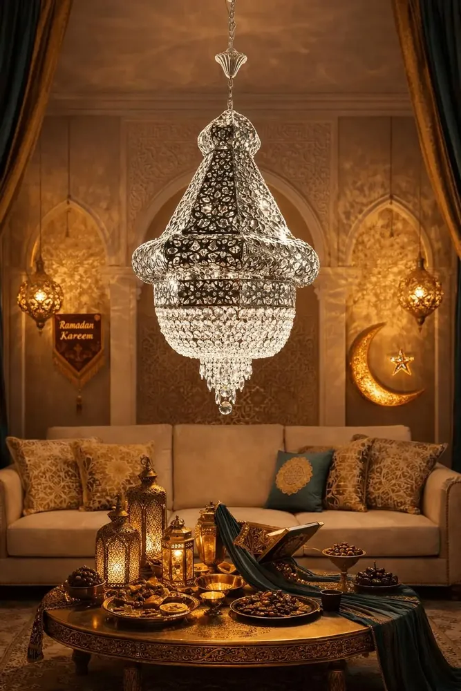 Hanging lights - Arabesque style chandelier 0985 - CRISTALUX  LIGHTING DESIGN