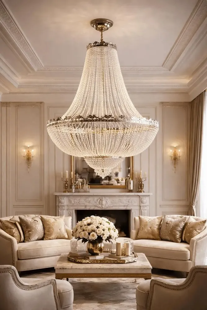 Suspensions - Lustre 777 - CRISTALUX  LIGHTING DESIGN