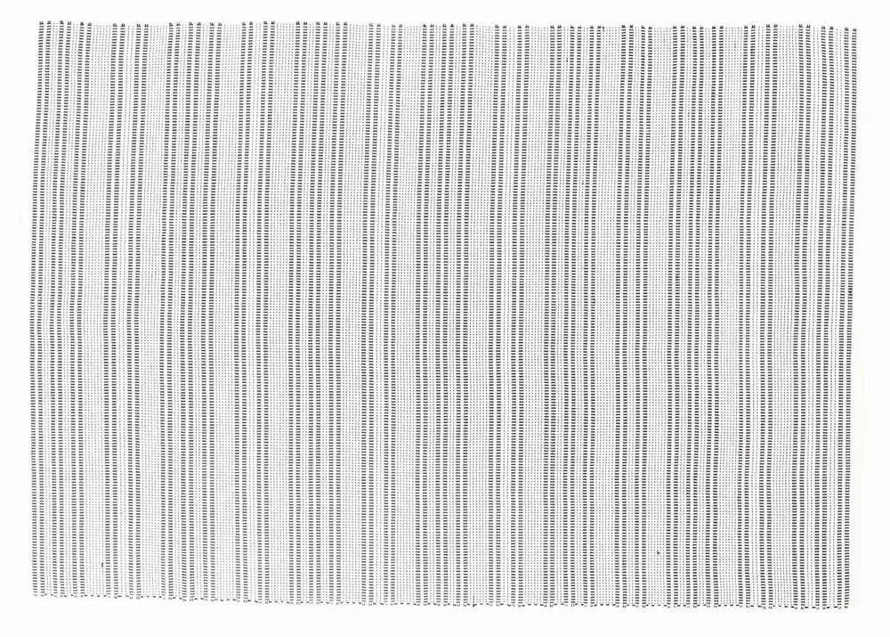 Contemporary carpets - Hand woven Polyester rug, Starlines - Black/white - NUZRAT CARPET EMPORIOUM