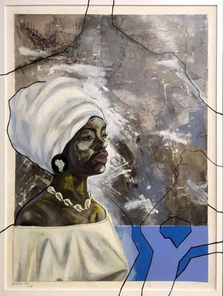 Wall ensembles - A prayer for change - A KHOMOTSO ART