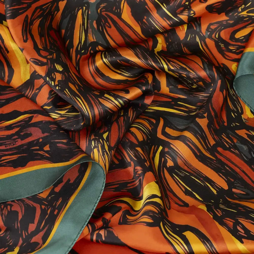 Foulards et écharpes - Ballerina Foulard en soie | 90x90 cm - ELCIELA