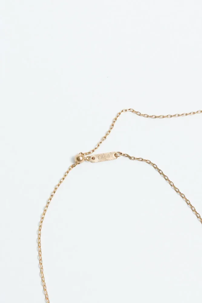 Bijoux - Collier Avec Pendentif Noix Muscade - CÂPÂ JEWELRY