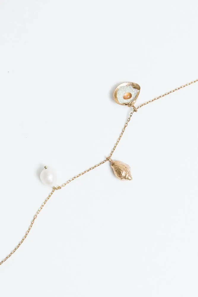 Bijoux - Collier Avec Pendentif Noix Muscade - CÂPÂ JEWELRY