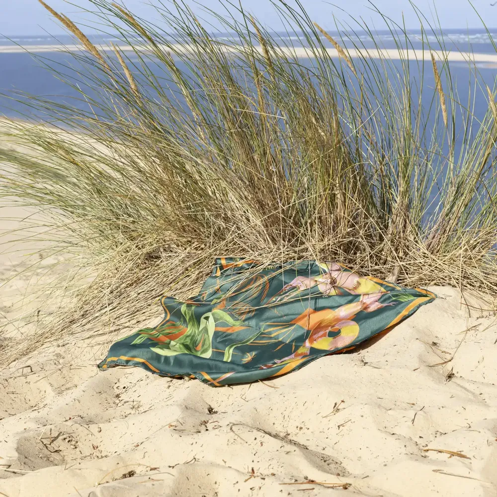 Foulards et écharpes - Jungle Dreams Foulard en soie | 90x90 cm - ELCIELA