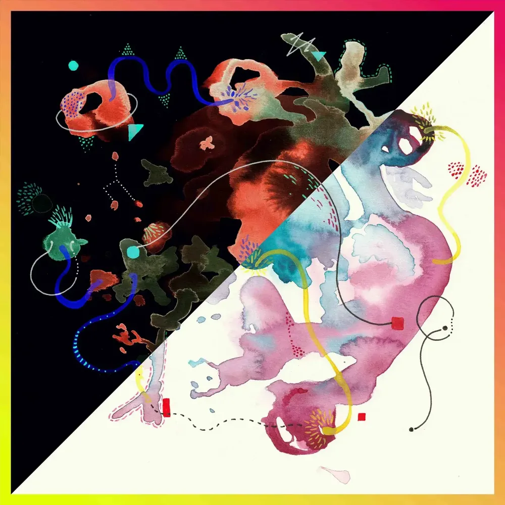 Foulards et écharpes - A day under the sea Silk Scarf | 90x90 cm - ELCIELA