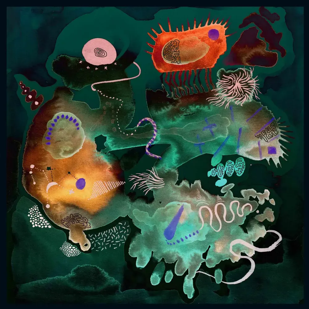 Foulards et écharpes - Coralline Foulard en soie| 90x90 cm - ELCIELA