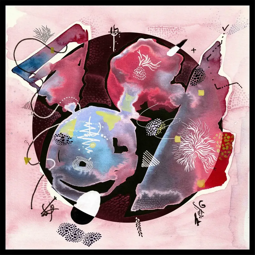 Foulards et écharpes - Sea Dance Foulard en soie | 90x90 cm - ELCIELA