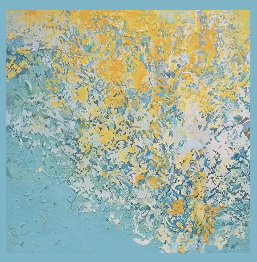Foulards et écharpes - Breath Foulard en soie | 90x90 cm - ELCIELA