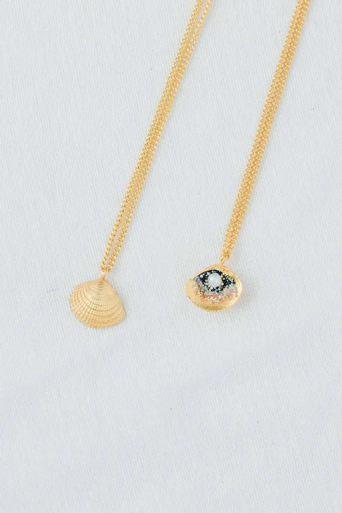Jewelry - Shell Pendant Necklace - CÂPÂ JEWELRY