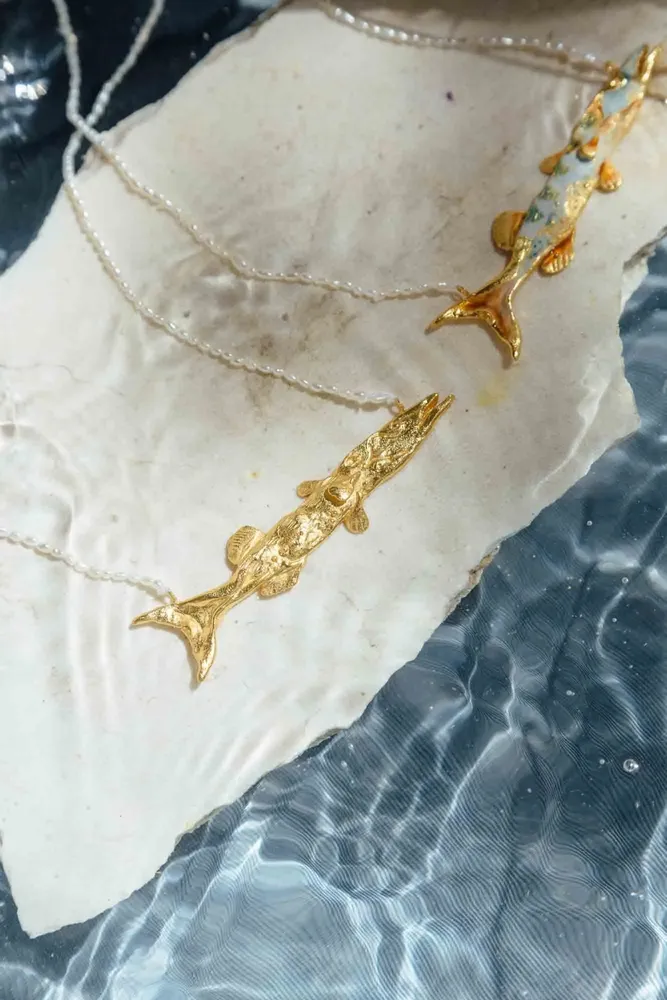 Jewelry - Barracuda Pearl Beaded Necklace - CÂPÂ JEWELRY