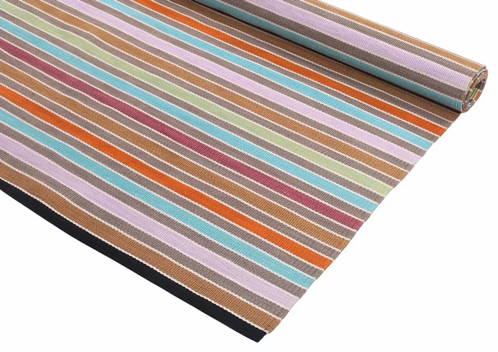 Contemporary carpets - Hand woven Polyester rug, Pulito - Multi - NUZRAT CARPET EMPORIOUM