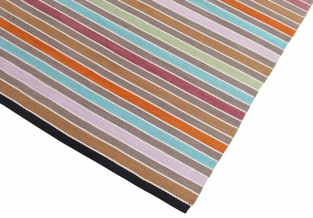 Contemporary carpets - Hand woven Polyester rug, Pulito - Multi - NUZRAT CARPET EMPORIOUM