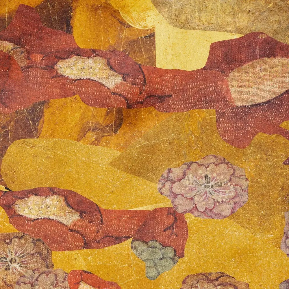 Foulards et écharpes - Fleurs dans Printemps Foulard en soie | 90x90 cm - ELCIELA