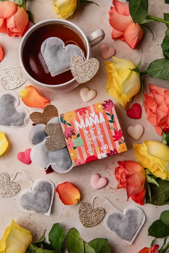 Café et thé - Coffret Mama - 10 sachets de thé vert Jasmin - TEA HERITAGE