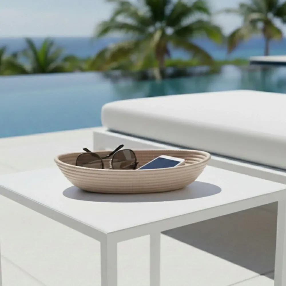 Outdoor decorative accessories - Waterproof Indoor-Outdoor Tray (EVA) - BAKKA HOME