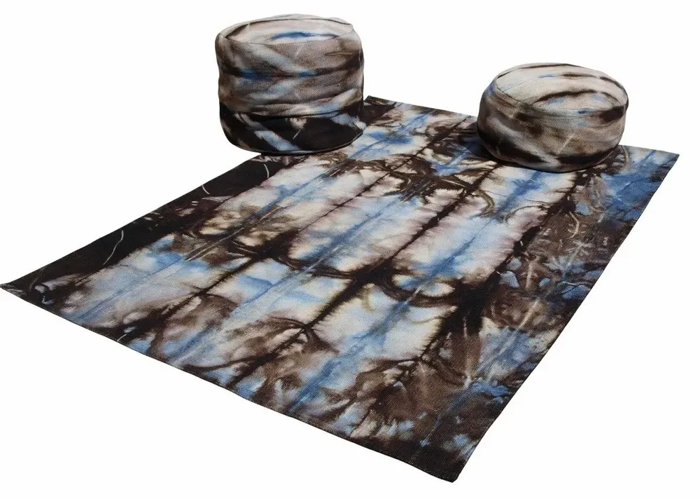 Contemporary carpets - The Hand woven - Dyed Wool Rug Series - BD1017 - NUZRAT CARPET EMPORIOUM